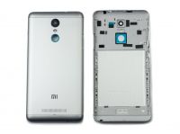 originální kryt baterie Xiaomi Redmi Note 3 včetně sklíčka kamery silver