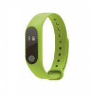 Bluetooth fitness náramek Aligator M2 green