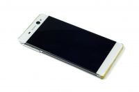 originální LCD displej + sklíčko LCD + dotyková plocha + přední kryt Sony F3211, F3213 Xperia XA Ultra white