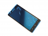 originální LCD displej + sklíčko LCD + dotyková plocha + přední kryt Lenovo A536 white SWAP