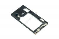 originální střední rám LG E460 Optimus L5 II black SWAP