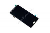 originální LCD displej + sklíčko LCD + dotyková plocha Oneplus 3 A3003 black