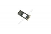 originální držák SIM karty + paměťové karty Sony F5121 Xperia X lime gold