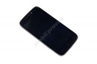originální LCD displej + sklíčko LCD + dotyková plocha + přední kryt Kazam Trooper X 5.5 black SWAP