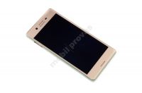 originální LCD displej + sklíčko LCD + dotyková plocha + přední kryt Sony F5121 Xperia X rose gold