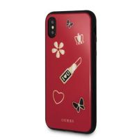 Guess pouzdro Iconic TPU red pro Apple iPhone X, iPhone XS