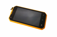 originální LCD displej + sklíčko LCD + dotyková plocha + přední kryt Aligator RX460 orange