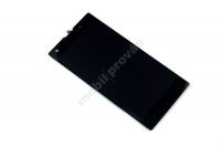 originální LCD displej + sklíčko LCD + dotyková plocha + Kazam Tornado 350 black (FLY IQ4520)
