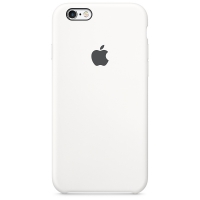 originální pouzdro Apple Silicone Case (MKY12ZM/A) white pro Apple iPhone 6S