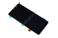 originální LCD displej + sklíčko LCD + dotyková plocha Samsung A530F Galaxy A8 black