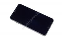 originální LCD display + sklíčko LCD + dotyková plocha + přední kryt LG H870 G6 black