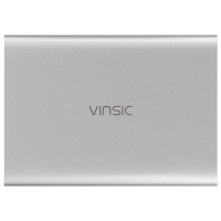 Vinsic Ultra Slim Dual Power powerbank 20000mAh silver