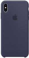 originální pouzdro Apple Silicone Case pro Apple iPhone XS Max midnight blue