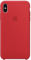 originální pouzdro Apple Silicon Case pro Apple iPhone XS Max (PRODUCT) red
