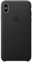 originální pouzdro Apple Leather Case (MRWT2ZM/A) pro Apple iPhone XS MAX black
