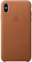 originální pouzdro Apple Leather Case (MRWV2ZM/A) pro Apple iPhone XS MAX brown