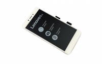 LCD displej + sklíčko LCD + dotyková plocha + přední kryt Lenovo K53a48 K6 Note white