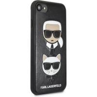 Karl Lagerfeld pouzdro Choupette black pro iPhone 7, iPhone 8, iPhone SE (2020)