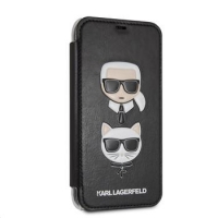Karl Lagerfeld pouzdro Choupette Book black pro iPhone XR