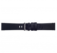 originální výměnný kožený pásek univerzální Samsung Braloba Essex 22mm pro Galaxy Watch, Watch3, Watch4, Gear 2, S3, Amazfit GTR, 2, 2S, Huawei Watch GT, GT2, GT Active, 44, 45, 46mm black