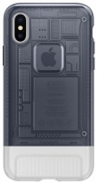 Spigen pouzdro Classic C1 graphite pro Apple iPhone X, iPhone XS
