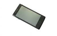 originální LCD displej + sklíčko LCD + dotyková plocha + přední kryt iGET JK450 black SWAP