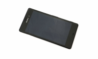 LCD displej + sklíčko LCD + dotyková plocha + přední kryt Sony E2303 M4 Aqua black