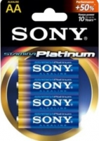 baterie Sony tužkové AA AM3PT-B4D alkalické  (blistr 4ks)