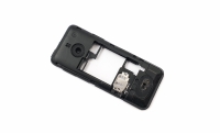 originální střední rám Nokia 208 black SWAP