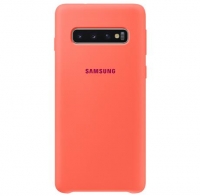 originální pouzdro Samsung EF-PG973THEGWW Silicone Cover pink pro Samsung G973 Galaxy S10