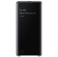 originální pouzdro Samsung EF-ZG975CBEGWW Clear View Cover black pro Samsung G975 Galaxy S10 Plus