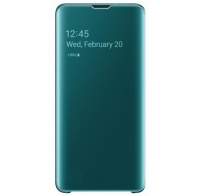 originální pouzdro Samsung EF-ZG973CGEGWW Clear View Cover green pro Samsung G973 Galaxy S10
