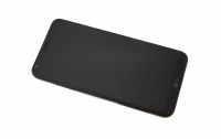 originální LCD display + sklíčko LCD + dotyková plocha + přední kryt LG M700n Q6 black