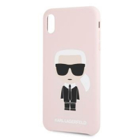 Karl Lagerfeld pouzdro Full Body Silikonové pink pro iPhone 7, iPhone 8, iPhone SE (2020), SE (2022) 5G
