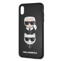 Karl Lagerfeld pouzdro Karl and Choupette Hard Case black pro iPhone XS Max