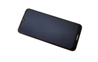 LCD displej + sklíčko LCD + dotyková plocha + přední kryt Honor 8A, Huawei Y6s black