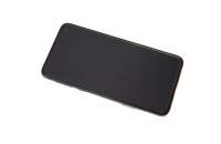 originální LCD displej + sklíčko LCD + dotyková plocha + střední rám Samsung G970F Galaxy S10e black