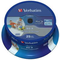 Verbatim Blue-Ray disc 25GB, 6x (spindle 25ks)