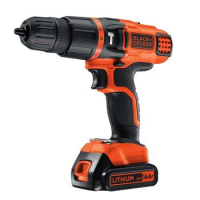 Aku vrtačka BLACK&DECKER EGBL148K, 1x aku 14.4V/1.5Ah