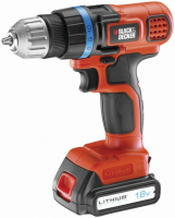 Aku vrtačka BLACK&DECKER EGBL18B, 2x aku 18V/1.5Ah