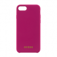 Guess pouzdro Silicone Logo TPU Case pink pro iPhone 7, iPhone 8, iPhone SE (2020)