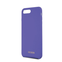 Guess pouzdro Guess Silicone Logo TPU Case purple pro iPhone 7, iPhone 8 Plus