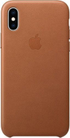 originální pouzdro Apple Leather Case (MRWP2ZM/A) pro Apple iPhone XS brown