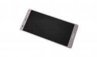 originální LCD displej + dotyková plocha + sklíčko LCD Sony H8266 Xperia XZ2 pink