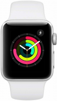 Apple Watch Series 3 GPS 38mm silver Aluminium CZ Distribuce
