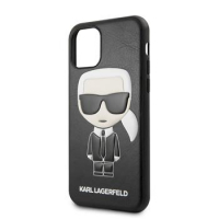 Karl Lagerfeld pouzdro Embossed black pro iPhone 11