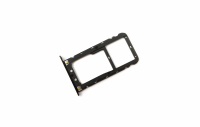 originální držák SIM karty + paměťové karty Xiaomi Redmi 5 Plus black
