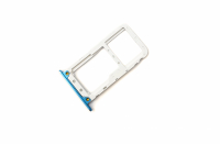 originální držák SIM karty + paměťové karty Xiaomi Redmi 5 Plus blue