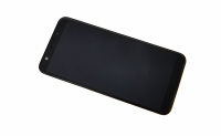 LCD displej + sklíčko LCD + dotyková plocha + přední kryt Asus ZB555KL Zenfone Max M1 black