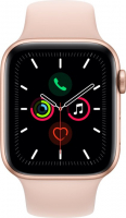 Apple Watch Series 5 GPS 44mm gold Aluminium CZ Distribuce